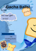 Squishy gacha balls