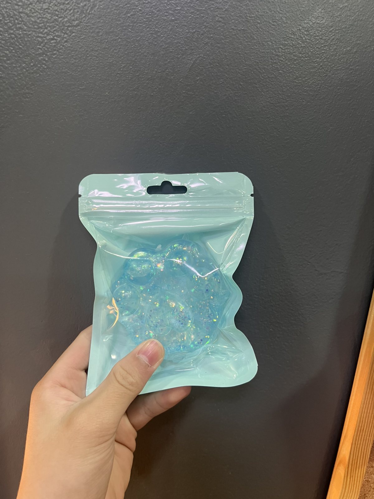 glitter sugar paw