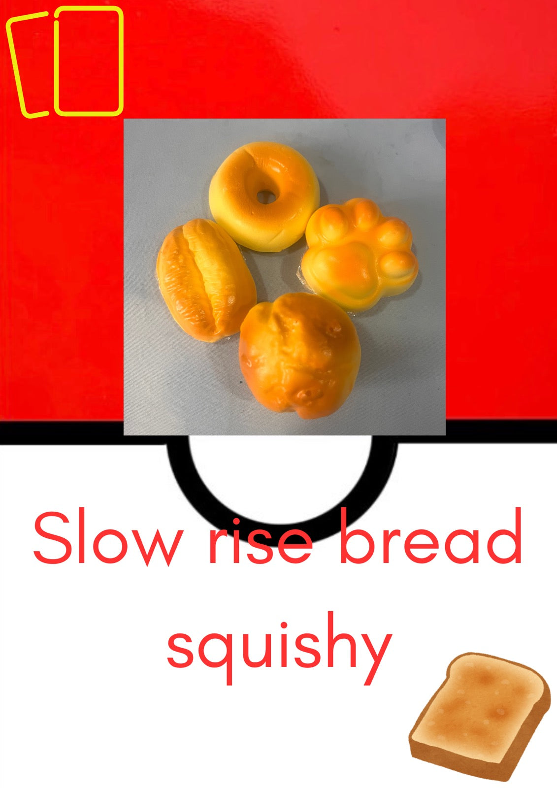 slow rise bread squishy