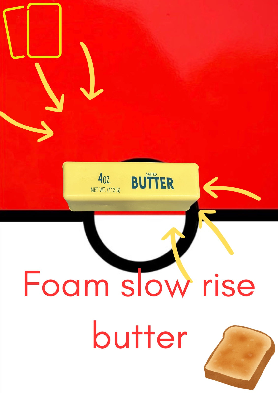 slow rise butter squishy